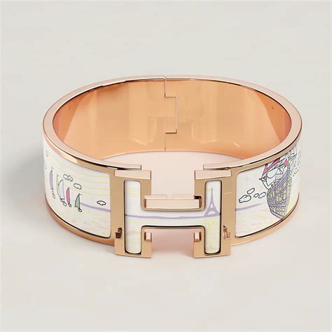 bracelet inspiration hermes|hermes bracelet clic h palladium.